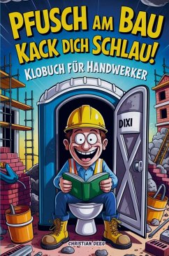 Pfusch am Bau Kack dich schlau! - Das Klobuch für Handwerker: Lustige Sammlung aus unnützem Wissen, schrägen Baustellengeschichten und Rätseln - Christian Deeg