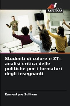 Cover Studenti di colore e ZT: analisi critica delle politiche per i formatori degli insegnanti