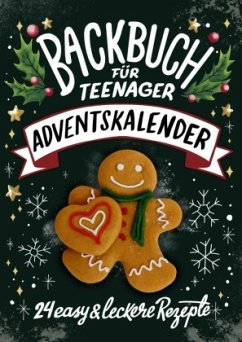Cover Adventskalender Backbuch für Teenager