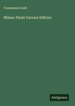 Cover Milano Paolo Carrara Editore