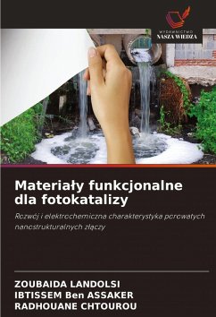 Cover Materia¿y funkcjonalne dla fotokatalizy