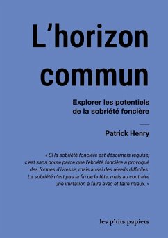 Cover L'horizon commun