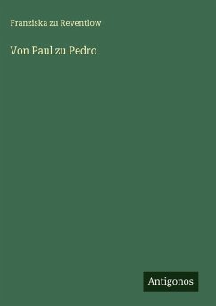 Cover Von Paul zu Pedro