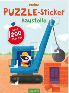 Cover Meine Puzzle-Sticker - Baustelle