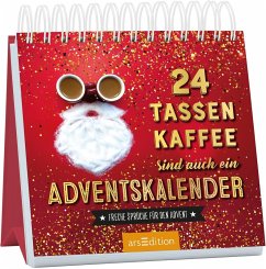 Cover 24 Tassen Kaffee sind auch ein Adventskalender
