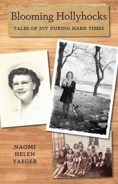 Cover Blooming Hollyhocks