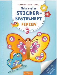 Cover Mein erstes Sticker-Bastelheft - Ferien