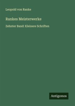 Cover Rankes Meisterwerke