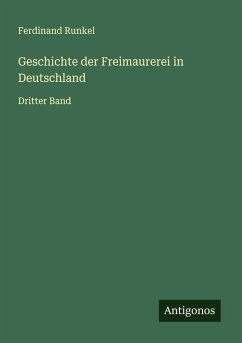 Cover Geschichte der Freimaurerei in Deutschland