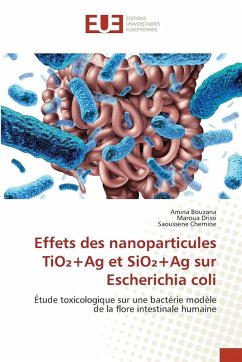 Effets des nanoparticules TiO¿+Ag et SiO¿+Ag sur Escherichia coli - Bouzana, Amina;Drissi, Maroua;Chernine, Saoussene