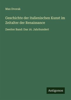 Cover Geschichte der italienischen Kunst im Zeitalter der Renaissance
