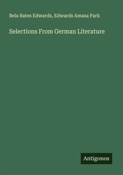 Cover Selections From German Literature