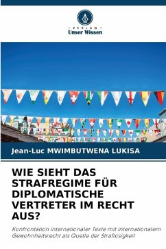 Cover WIE SIEHT DAS STRAFREGIME FÜR DIPLOMATISCHE VERTRETER IM RECHT AUS?