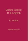 Sarum Vespers D-R English II