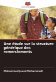 Une étude sur la structure générique des remerciements