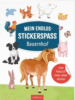Cover Mein Endlos-Stickerspaß - Bauernhof