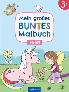 Cover Mein großes buntes Malbuch - Feen