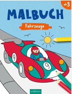 Cover Malbuch Fahrzeuge