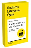 Schriftstellerinnen und Schriftsteller. Wer kennt ihre Werke und Marotten? 50 Fragen und Antworten für Büchermenschen Schriftstellerinnen und Schriftsteller. Wer kennt ihre Werke und Marotten? 50 Fragen und Antworten für Büchermenschen