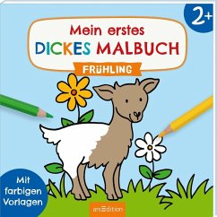 Cover Mein erstes dickes Malbuch ab 2 - Frühling