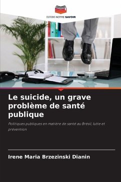 Cover Le suicide, un grave problème de santé publique