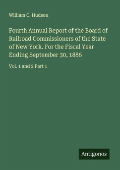 Cover Fourth Annual Report of the Board of Railroad Commissioners of the State of New York. For the Fiscal Year Ending September 30, 1886