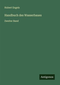 Handbuch des Wasserbaues Cover Handbuch des Wasserbaues
