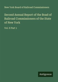 Cover Second Annual Report of the Boad of Railroad Commissioners of the State of New York