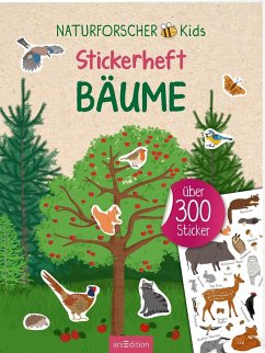 Cover Naturforscher-Kids - Stickerheft Bäume