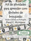 Kit de atividades para aprender com dinheiro de brinquedo