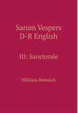 Sarum Vespers D-R English III