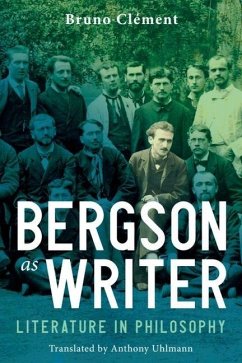 Cover Bergson as Writer