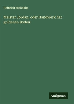 Cover Meister Jordan, oder Handwerk hat goldenen Boden