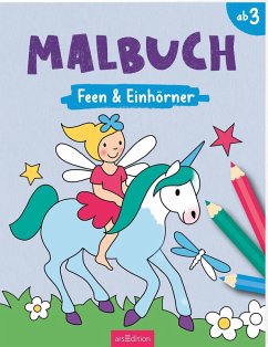 Cover Malbuch Feen & Einhörner