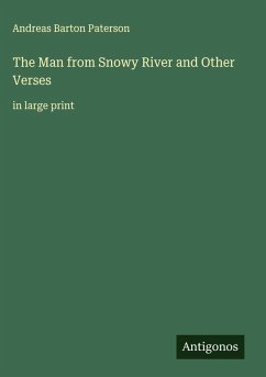 Cover The Man from Snowy River and Other Verses