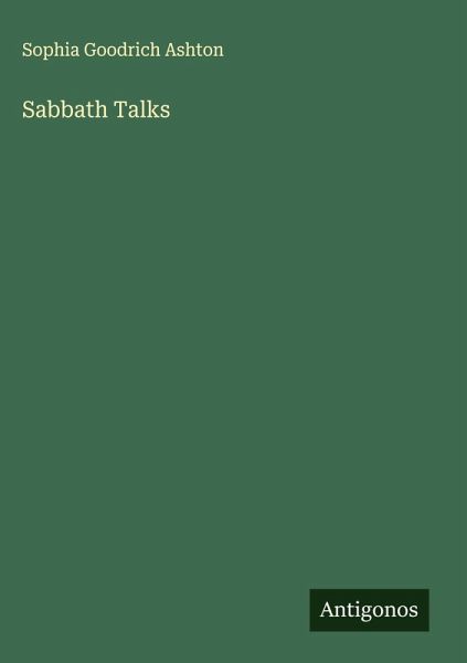 Sabbath Talks Sabbath Talks