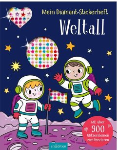 Cover Mein Diamant-Stickerheft - Weltall