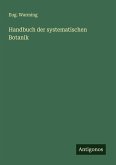 Handbuch der systematischen Botanik Handbuch der systematischen Botanik