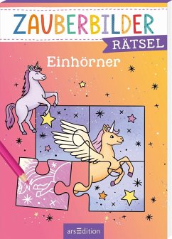 Cover Zauberbilder-Rätsel - Einhörner