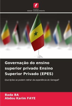 Cover Governação do ensino superior privado Ensino Superior Privado (EPES)