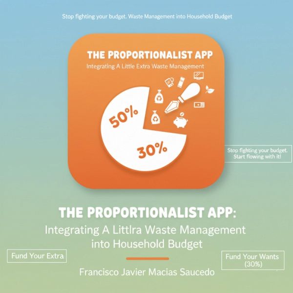 The Proportionalist App: Integrating A Little Extra Waste Management into Household Budget (eBook, ePUB) The Proportionalist App: Integrating A Little Extra Waste Management into Household Budget (eBook, ePUB)