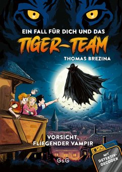 Cover Tiger-Team - Vorsicht, fliegender Vampir (eBook, ePUB)