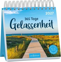 Cover Postkartenkalender 365 Tage Gelassenheit 2027