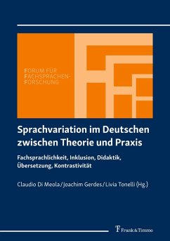 Cover Sprachvariation im Deutschen zwischen Theorie und Praxis