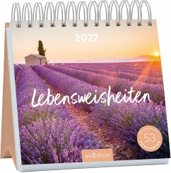 Cover Postkartenkalender Lebensweisheiten 2027