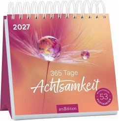 Cover Postkartenkalender 365 Tage Achtsamkeit 2027