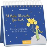Postkarten-Adventskalender. Der Kleine Prinz. 24 liebe Wünsche für dich