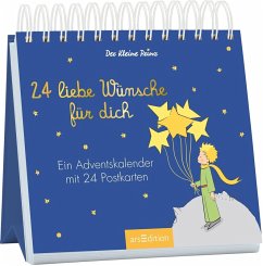 Cover Postkarten-Adventskalender. Der Kleine Prinz. 24 liebe Wünsche für dich