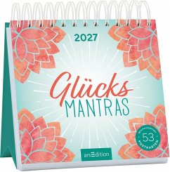 Cover Postkartenkalender Glücksmantras 2027