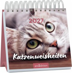 Cover Mini-Wochenkalender Katzenweisheiten 2027